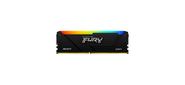 Память DDR4 16GB 3200MHz Kingston KF432C16BB2A / 16 Fury Beast RGB RTL Gaming PC4-25600 CL16 DIMM 288-pin 1.35В single rank с радиатором Ret