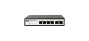 Коммутатор /  Smart Managed L2 PoE Switch 4 x 1000Base-T PoE+,  2 x 1000Base-T,  PoE-60W budget