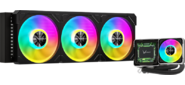 Система водяного охлаждения Formula V Line Cryo Wing Digi 360 BK,  360mm,  LCD 2.73",  3x120mm,  ARGB fans,  LGA115X / 1200 / 1700 / 1851 / 1366 / 2011 / 2066,  AM3 / AM4 / AM5 / Ryzen3 / Ryzen5 / Ryzen7 / Threadripper / RT4