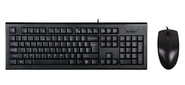 Клавиатура + мышь A4 KR-8520D клав:черный мышь:черный USB