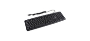 Exegate EX279938RUS Клавиатура Exegate LY-331L2,  <USB,  шнур 2, 2м,  черная,   104кл,  Enter большой>,  Color box