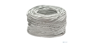 Cabeus FTP-4P-Cat.6-SOLID-GY Кабель витая пара экранированная FTP  (F / UTP),  категория 6,  4 пары  (23 AWG),  одножильный  (305 м),  PVC нг (А)-LS
