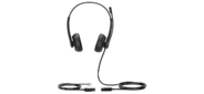 YEALINK YHS34 Dual Дуо,  Проводная,  HD звук,  QD,  RJ9,  шт