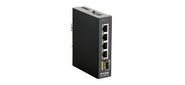 Коммутатор D-Link DIS-100G-5SW / A1A Промышленный неуправляемый коммутатор с 4 портами 10 / 100 / 1000Base-T,  1 портом 1000Base-X SFP,  функцией энергосбереж