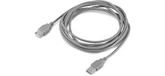 Кабель Buro BHP RET USB_AF30 USB A (m) USB A (f) 3м черный блистер