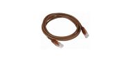 Патч-корд ACD-LPU6Z-50N [ACD-LPU6Z-50N] Cat6 UTP 26AWG 4Pair,  CU,  LSZH,  Коричневый,  5м