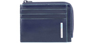 Чехол для кредитных карт Piquadro Blue Square PP4822B2R / BLU2 синий натур.кожа