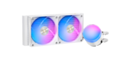 Система водяного охлаждения Ocypus Delta L24 WH ARGB V2,  240mm,  ARGB Pump, 2x120mm ARGB fans,  LGA115X / 1200 / 1700 / 18XX,  AM4 / AM5