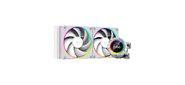 Система водяного охлаждения ID-Cooling SL240 WHITE Soc-AM5 / AM4 / 1151 / 1200 / 2066 / 1700 4-pin 14-30dB Al+Cu 300W LED Ret