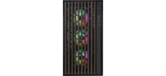 корпус Formula V Line TimberLine T0 Black,  ATX,  wood+plastic front,  TYPE-C*1,  USB3.0*2,  FRONT 3x120mm FRGB,  REAR 1x120mm FRGB
