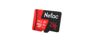 Netac NT02P500PRO-256G-S P500 Extreme Pro microSDHC 256Gb Class10 V30 / A1 up to 100MB / s,