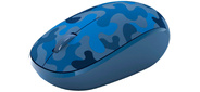 Мышь Microsoft Bluetooth Mouse Blue Camo синий оптическая  (4000dpi) беспроводная BT