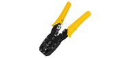 Обжимные клещи Deli DL2468C 8P (RJ-45),  6P (RJ-14 и RJ-12),  4P (RJ-9)  200мм