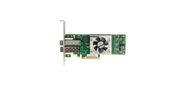 16Gb Dual Port FC HBA, x8 PCIe, SR LC multi-mode optic