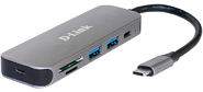 Разветвитель USB 2.0 D-Link DUB-2325 2порт. черный  (DUB-2325 / A2A)