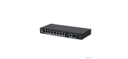 Коммутатор Dahua DH-PFS3110-8ET1GT1GF-96 8x100Mb 1G неуправляемый