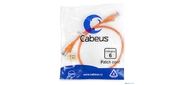 Cabeus PC-UTP-RJ45-Cat.6-0.5m-OR Патч-корд U / UTP,  категория 6,  2xRJ45 / 8p8c,  неэкранированный,  оранжевый,  PVC,  0.5м