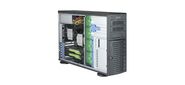 Корпус компьютерный SuperMicro Black  4U  Tower  SC743AC  SQ  with  SAS3,   USB3,  1200W  PWS, RoH