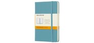 Блокнот Moleskine CLASSIC MM710B35 Pocket 90x140мм 192стр. линейка твердая обложка фиксирующая резинка голубой