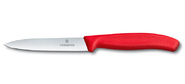 Нож кухонный Victorinox Swiss Classic  (6.7701) для чистки овощей и фруктов лезв.100мм прямая заточка красный