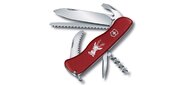 Нож перочинный Victorinox HUNTER (0.8573) 111мм 12функций красный