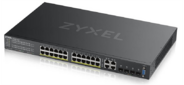 Коммутатор Zyxel GS2220-28HP-EU0101F 24G 24PoE+ 375W управляемый