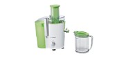 Cоковыжималка BOSCH /  Универсальная соковыжималка,  700Вт,  пластик,  цвет: белый /  зеленый,  2 скорости