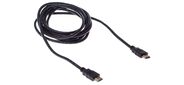 Кабель аудио-видео Buro HDMI 2.0 HDMI  (m) / HDMI  (m) 1.8м. феррит.кольца Позолоченные контакты черный  (BHP RET HDMI18-2)