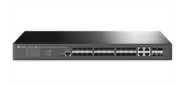 TP-Link SG3428XF Управляемый коммутатор JetStream уровня 2+ с 20 гигабитными портами SFP,  4 портами SFP+ и 4 комбинированными портами SFP / RJ45