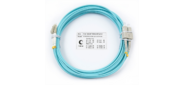 Cabeus FOP-50-LC-SC-5m Шнур оптический duplex LC-SC 50 / 125 mm OM3 5м LSZH