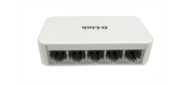 Коммутатор /  DES-1005C Unmanaged Switch 5x100Base-TX,  plastic case