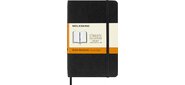 Блокнот Moleskine CLASSIC SOFT QP611 90x140мм 192стр. линейка мягкая обложка фиксирующая резинка черный