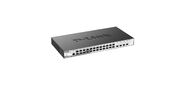 Коммутатор / DGS-1210-28XS / ME / B2A Managed L2 Metro Ethernet Switch 24x1000Base-X SFP, 4x10GBase-X SFP+, CLI, RJ45 Console, RPS