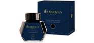 Флакон с чернилами Waterman CWS0110710 черные чернила для ручек перьевых