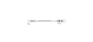 Кабель Amphenol RML42-1483 Cable OcuLink SFF8611 4i  -TO-  SFF8643  ,  85 Ohm,  PCIe Gen4,   L:57cm