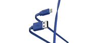 Кабель Hama 00187232 Lightning USB A (m) 1м синий