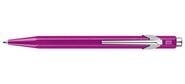 Ручка шариковая Carandache POPLINE Metal-X 849.850 violet  (M) чернила: синий подарочная коробка