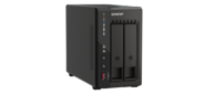 SMB QNAP TS-253E-8G NAS, 2-tray w / o HDD. 2xHDMI-port. 4-core Celeron J6412 2-2.6 GHz, 8GB DDR, 2x2.5Gb LAN, 2 x M.2 2280 PCIe Gen 3 x2, 2x USB 3.2 Gen 2 (10Gbps) Port, 2x USB 2.0 port