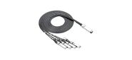 Кабель Fibertrade FT-QSFP+ / 4SFP+-CabP-AWG30-1M Кабель DAC copper cable  (40G,  QSFP+ to 4x10G SFP+,  AWG30,  1м)