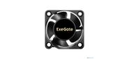 Вентилятор 12В DC ExeGate ExtraSilent ES04020S3P  (40x40x20 мм,  Sleeve bearing  (подшипник скольжения),  3pin,  6300RPM,  28dBA)