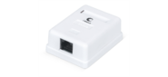 Cabeus WS-8P8C-Cat.5e-1 Розетка компьютерная RJ-45, категория 5e, одинарная, внешняя, Dual IDC