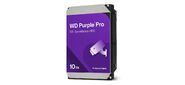 Western Digital Purple Pro HDD 3.5" SATA 10Tb,  7200 rpm,  512MB buffer  (DV&NVR + AI),  WD102PURP,  1 year