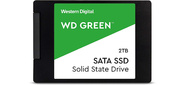 Твердотельный накопитель SSD WD Green 3D NAND WDS200T2G0A 2ТБ 2, 5" SATA-III  (TLC)