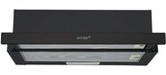 Вытяжка встраиваемая Vitek VT-TH 6020 BK черный управление: кулисные переключатели  (1 мотор)