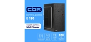 PCC-ATX-E180-USB32-USB22-WPSU Корпус ATX Miditower E180, без БП, 2*USB 3.0, 2*USB 2.0, HD Audio+Mic, Black