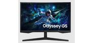 Монитор Samsung 27" S27CG550EI черный VA LED 1ms 16:9 HDMI M / M полуматовая Piv 2500:1 300cd 178гр / 178гр 2560x1440 DP 2K USB 4.1кг