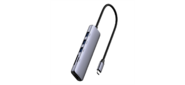 USB-концентратор Netac Hub WF14,  Type-C to USB3.0*3+HDMI+mSD / SD 2.0  (repl. NT08WF14-30GR)