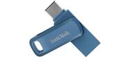 Флеш накопитель 128GB SanDisk Ultra Dual Drive Go,  USB 3.1 - USB Type-C Blue