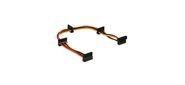 Cablexpert Кабеля питания SATA,  4x15pin (M) / 15pin (F),  40см  (CC-SATAMF-03)