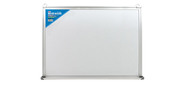 Демонстрационная доска Deli E7818 магнитно-маркерная лак 90х150см белый с аксессуарами